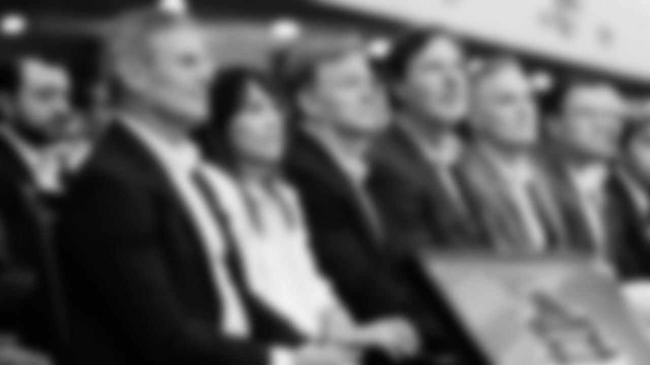 The New Nissan Stadium steel topping out ceremony takes place on November 21, 2025 in Nashville, TN. Photo By Jessie Rogers/Tennessee Titans