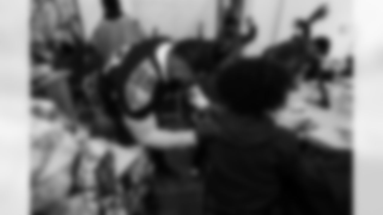 Rose Park Middle School Football Championship Celebration on December 02, 2025 in Nashville, TN. Photo By Beau Brune/Tennessee Titans