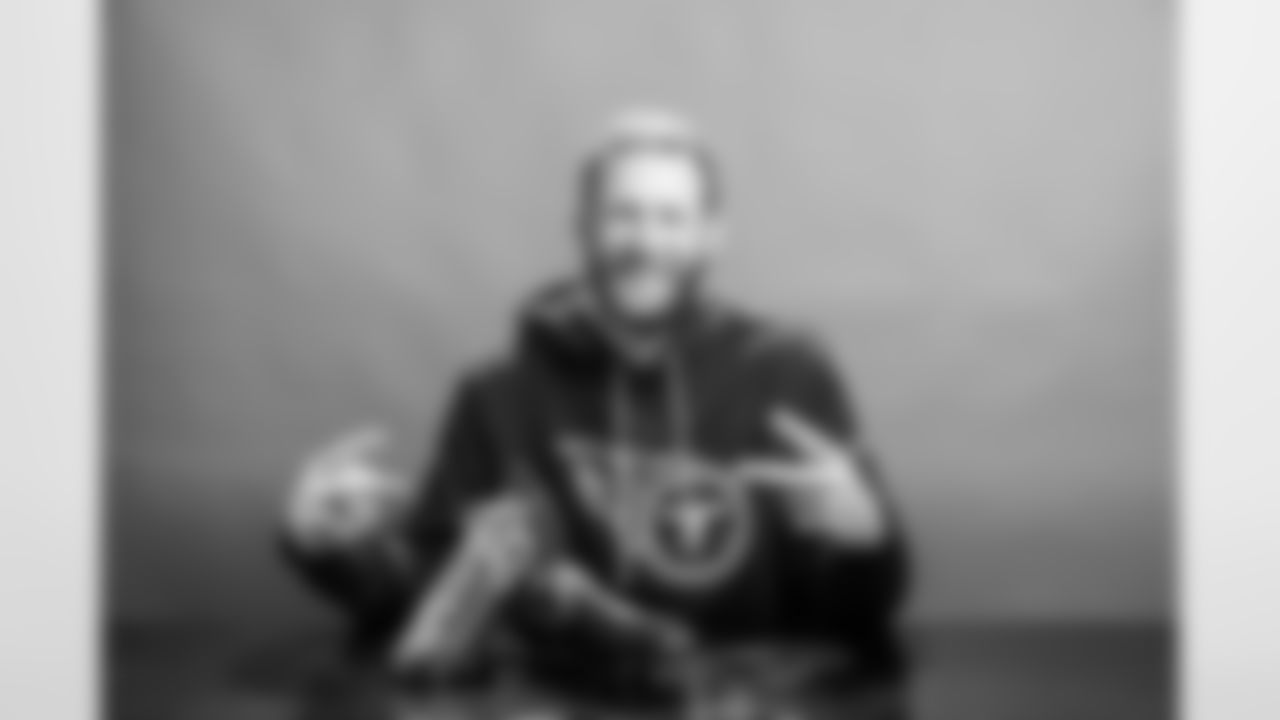 Punter Johnny Hekker #3 of the Tennessee Titans for My Cause my Cleats shot on November 14, 2025 in Nashville, TN. Photo By Donald Page/Tennessee Titans