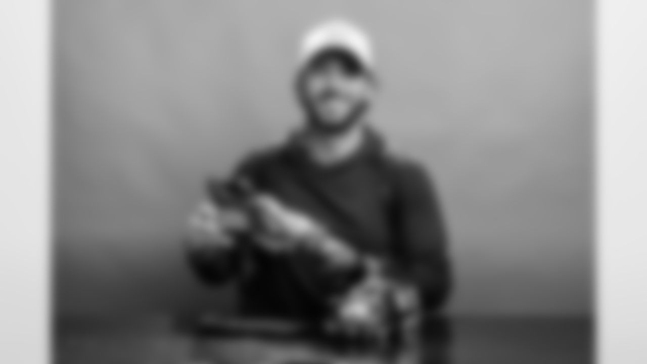 Quarterback Brandon Allen #10 of the Tennessee Titans for My Cause my Cleats shot on November 14, 2025 in Nashville, TN. Photo By Donald Page/Tennessee Titans