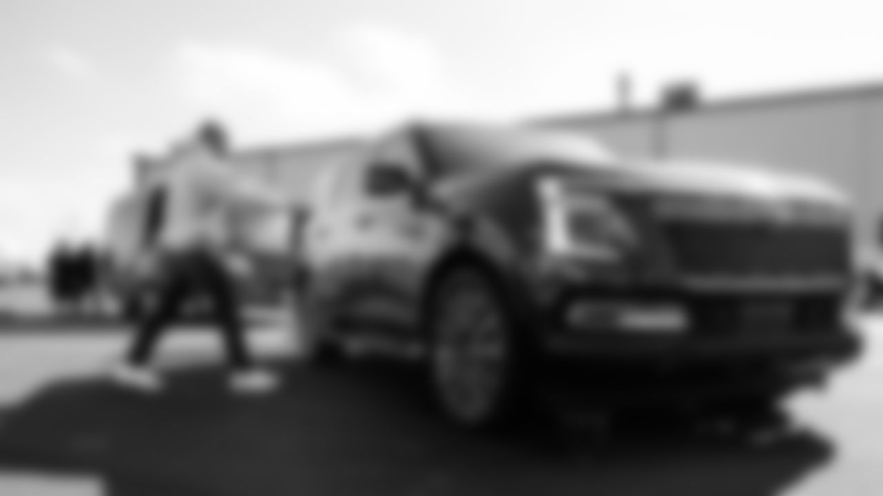 Head Coach Robert Saleh of the Tennessee Titans arrives in Nashville, TN on January 28, 2026. Photo by Donald Page/Tennessee Titans