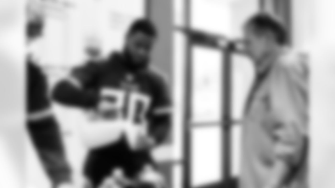 Tennessee Titans host a lunch and play bingo with veterans on Veteran's Day at Operation Stand Down on November 11, 2025 in Nashville, TN. Photo By Jessie Rogers/Tennessee Titans