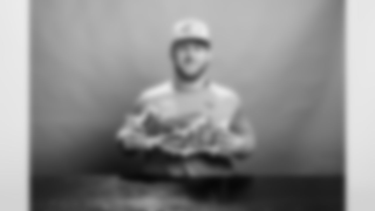 Defensive lineman James Lynch #97 of the Tennessee Titans for My Cause my Cleats shot on November 14, 2025 in Nashville, TN. Photo By Donald Page/Tennessee Titans