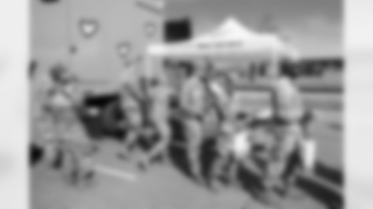 Salute to Service Tailgate on November 13, 2025 in Nashville, TN. Photo By Beau Brune/Tennessee Titans