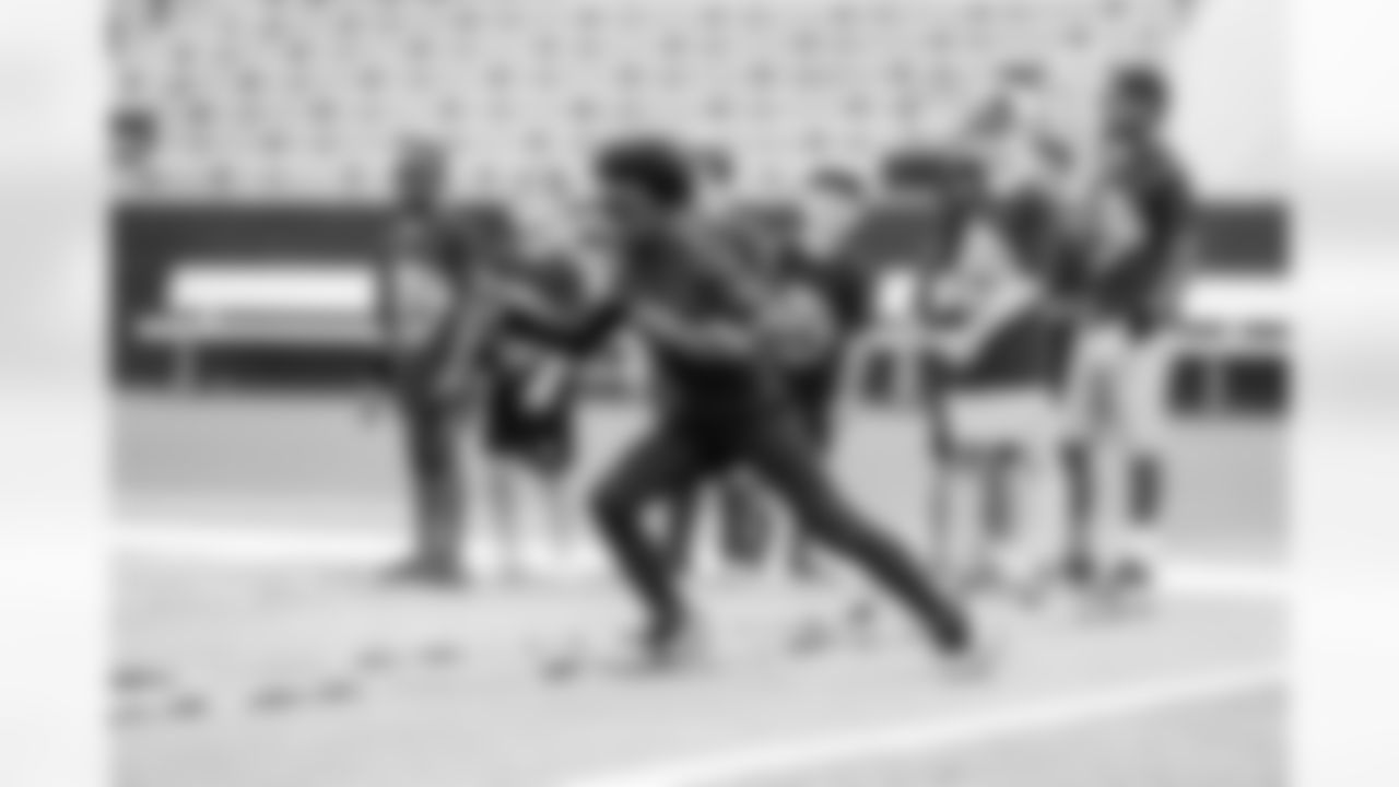 The Tennessee Titans Youth Football Camp at Austin Peay State University on June 09, 2025 in Clarksville, TN. Photo By Kaitlyn Hungerford/Tennessee Titans