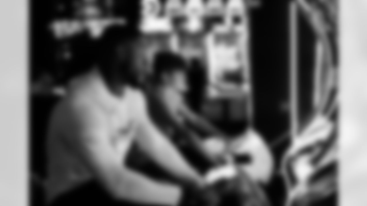 Crucial Catch Week Hope Kids on October 13, 2025 in Nashville, TN. Photo By Beau Brune/Tennessee Titans