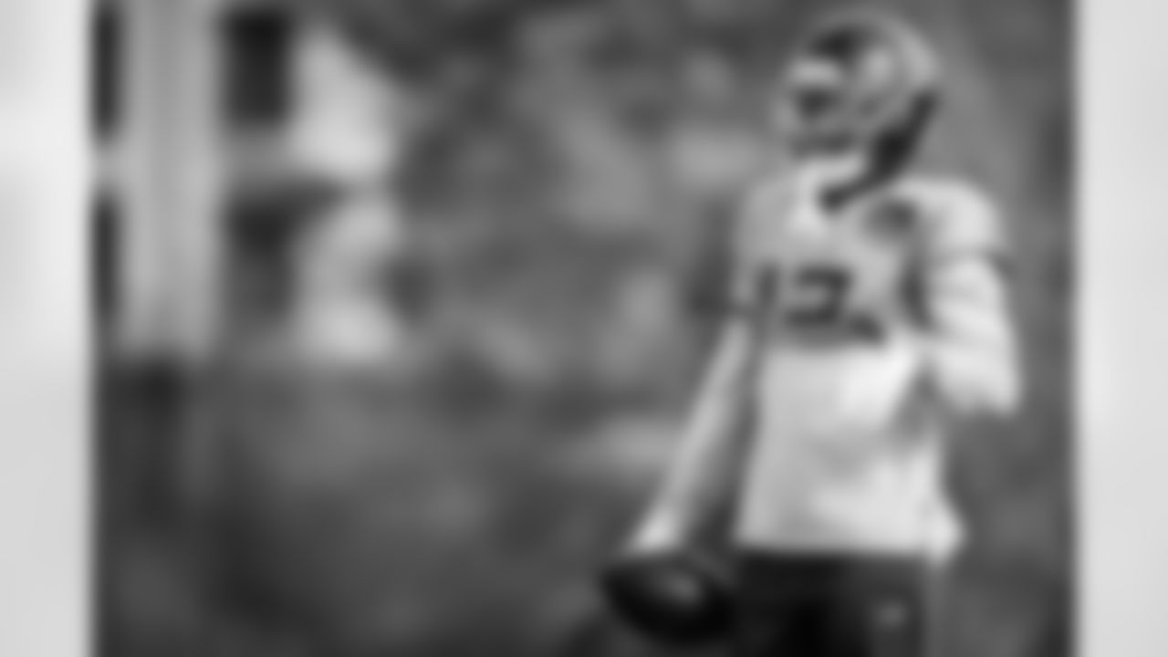 Wide receiver James Proche II #13 of the Tennessee Titans during practice at the Ascension Saint Thomas Sports Park on November 13, 2025 in Nashville, TN. Photo By Donald Page/Tennessee Titans