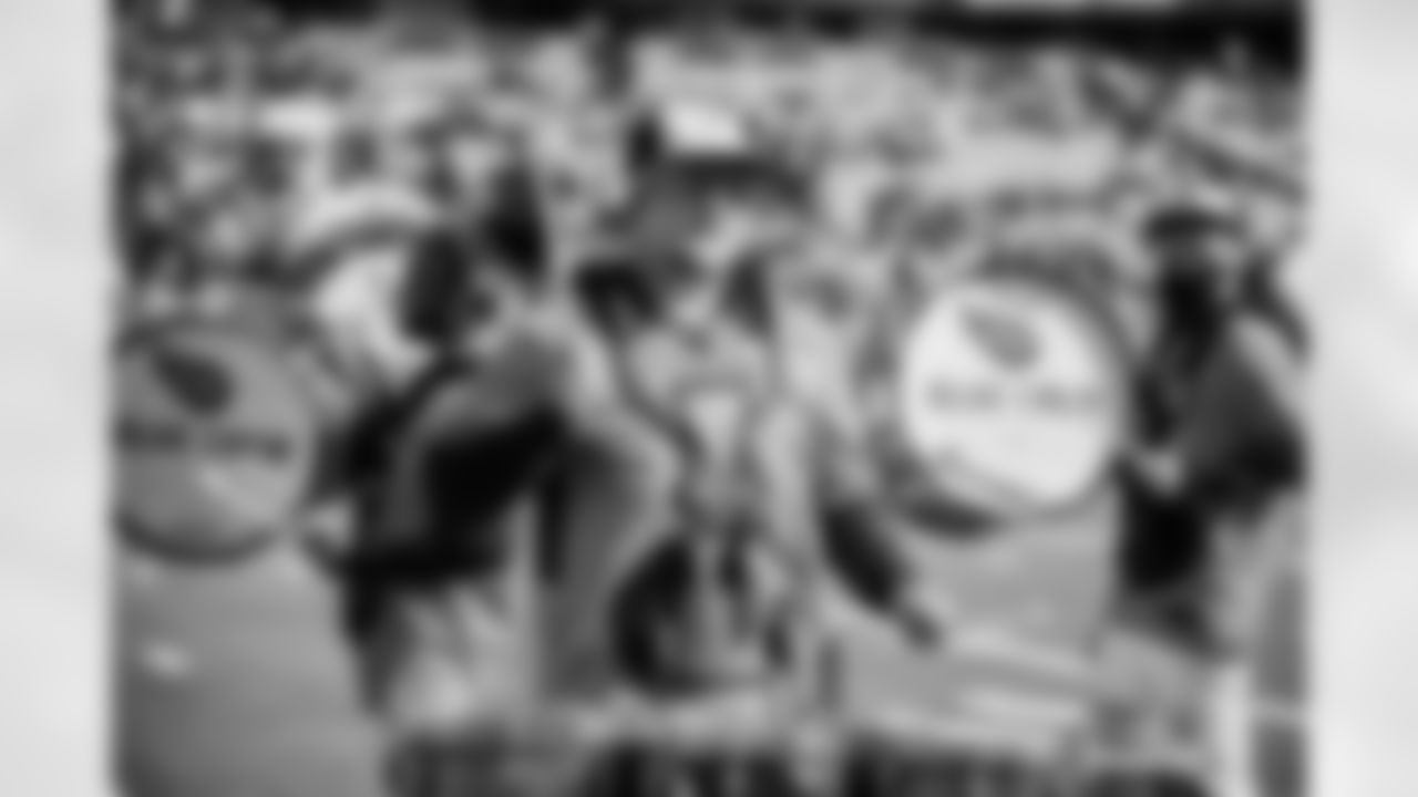 Tennessee Titans Blue Crew Drumline performing before the game between the Tennessee Titans and the Jacksonville Jaguars at Nissan Stadium on November 30, 2025 in Nashville, TN. Photo By Kaitlyn Hungerford/Tennessee Titans