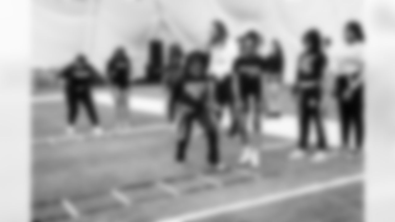 MNPS Middle School Girls Flag Football Clinic on February 21, 2026 in Nashville, TN. Photo By Stan Dunlap