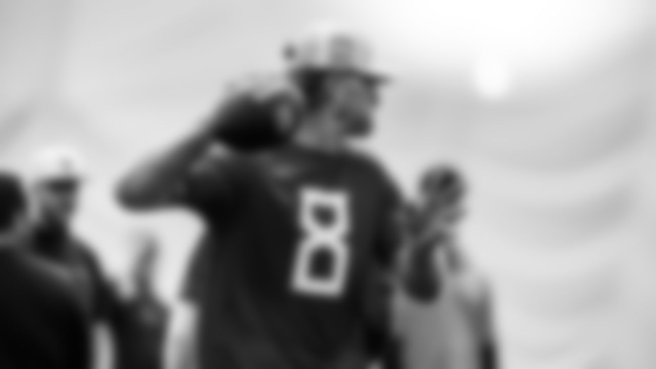 Quarterback Will Levis #8 of the Tennessee Titans during OTAs at the Ascension Saint Thomas Sports Park on May 12, 2025 in Nashville, TN. Photo By Jessie Rogers/Tennessee Titans
