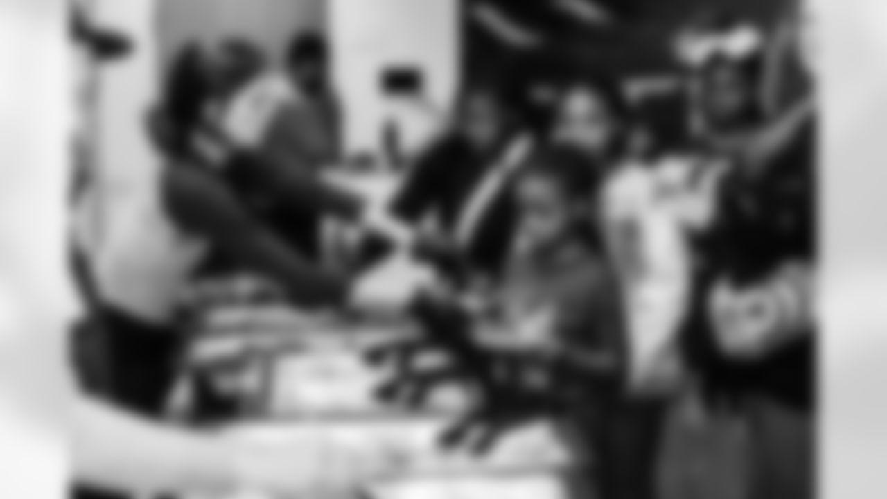 Jeffery Simmons Thanksgiving Event on November 25, 2025 at Ascension Saint Thomas Sports Park in Nashville, TN. Photo By Beau Brune/Tennessee Titans