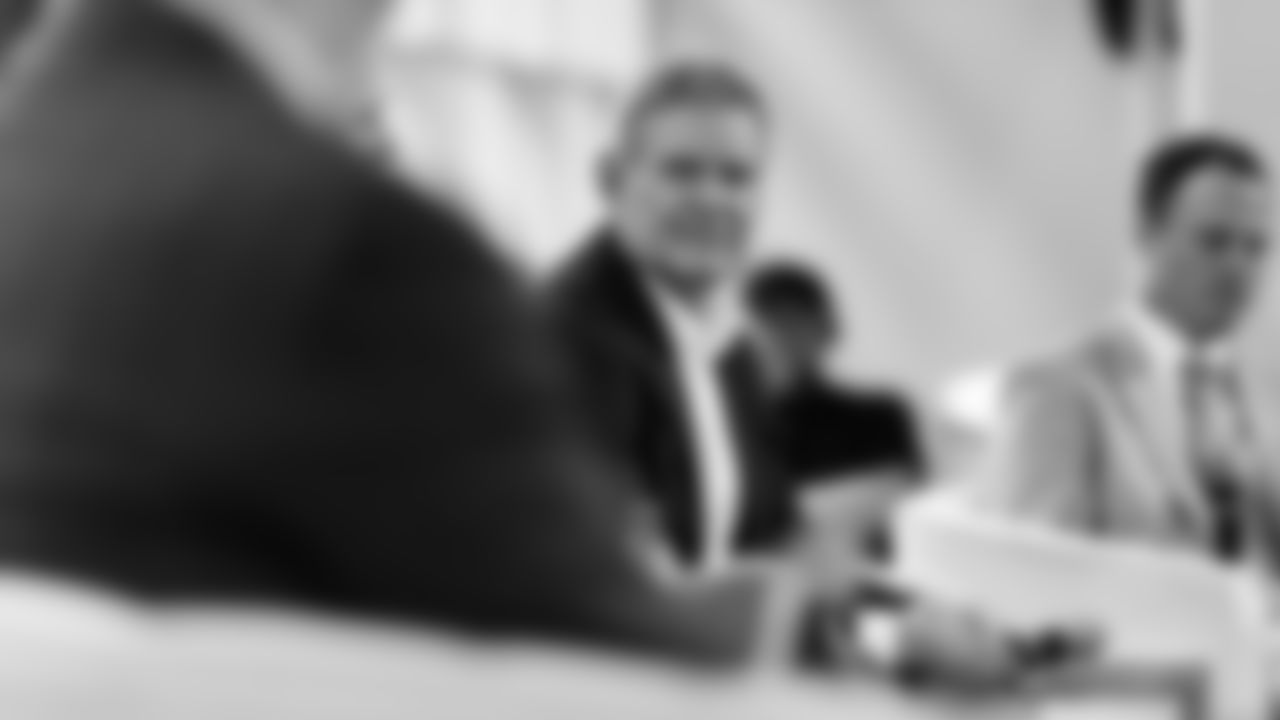 The New Nissan Stadium steel topping out ceremony takes place on November 21, 2025 in Nashville, TN. Photo By Jessie Rogers/Tennessee Titans