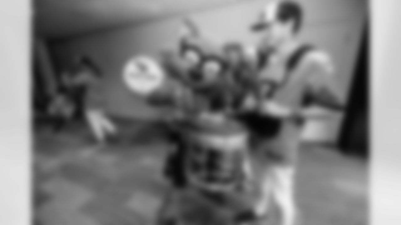 Titan Up Friday Caravan on October 17, 2025 in Nashville, TN. Photo By Beau Brune/Tennessee Titans