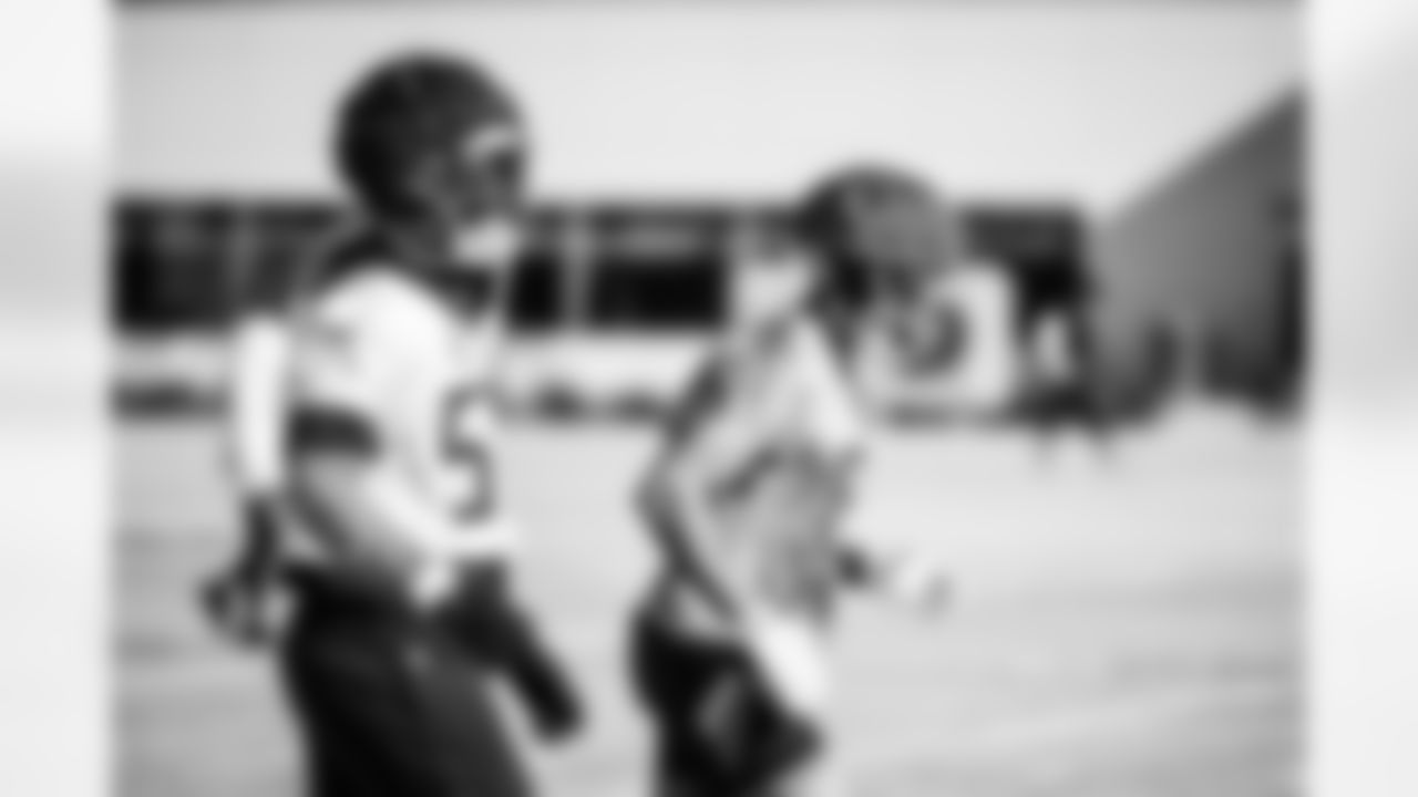 Linebacker James Williams Sr. #52 of the Tennessee Titans during practice at the Ascension Saint Thomas Sports Park on December 12, 2025 in Nashville, TN. Photo By Donald Page/Tennessee Titans