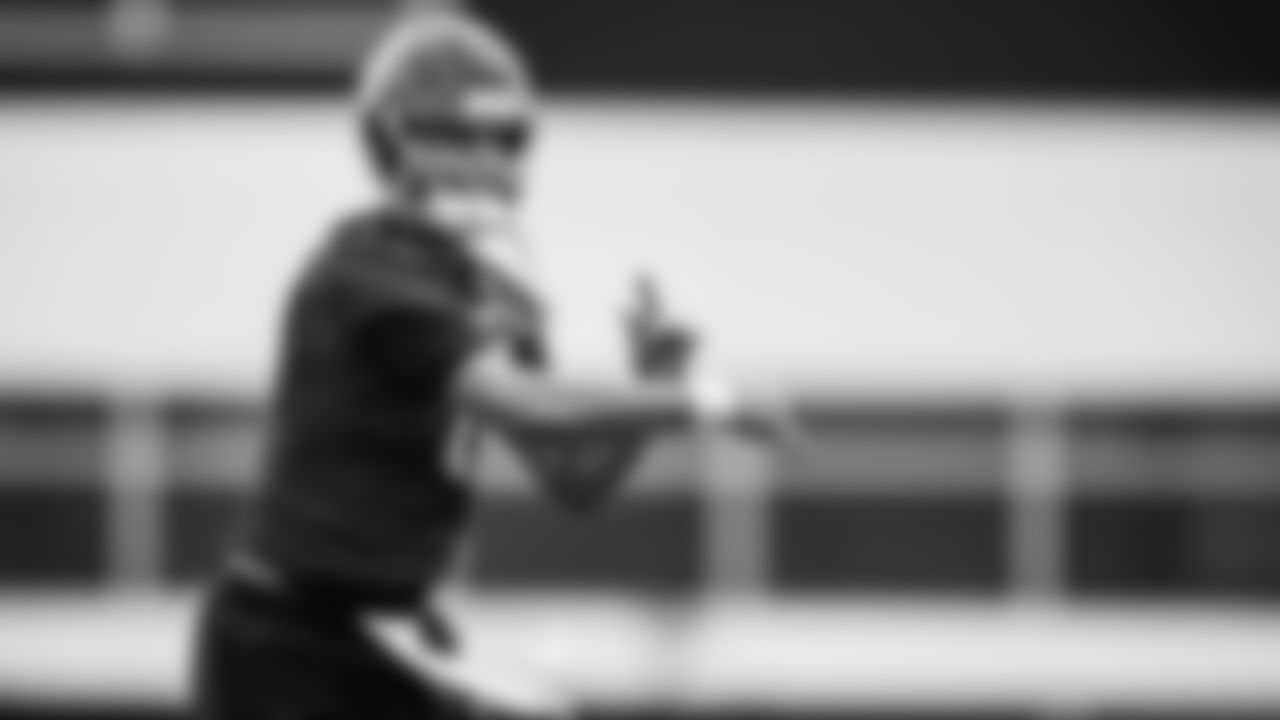 Quarterback Will Levis #8 of the Tennessee Titans during fall camp practice at the Ascension Saint Thomas Sports Park on July 25, 2024 in Nashville, TN. Photo By Jessie Rogers/Tennessee Titans