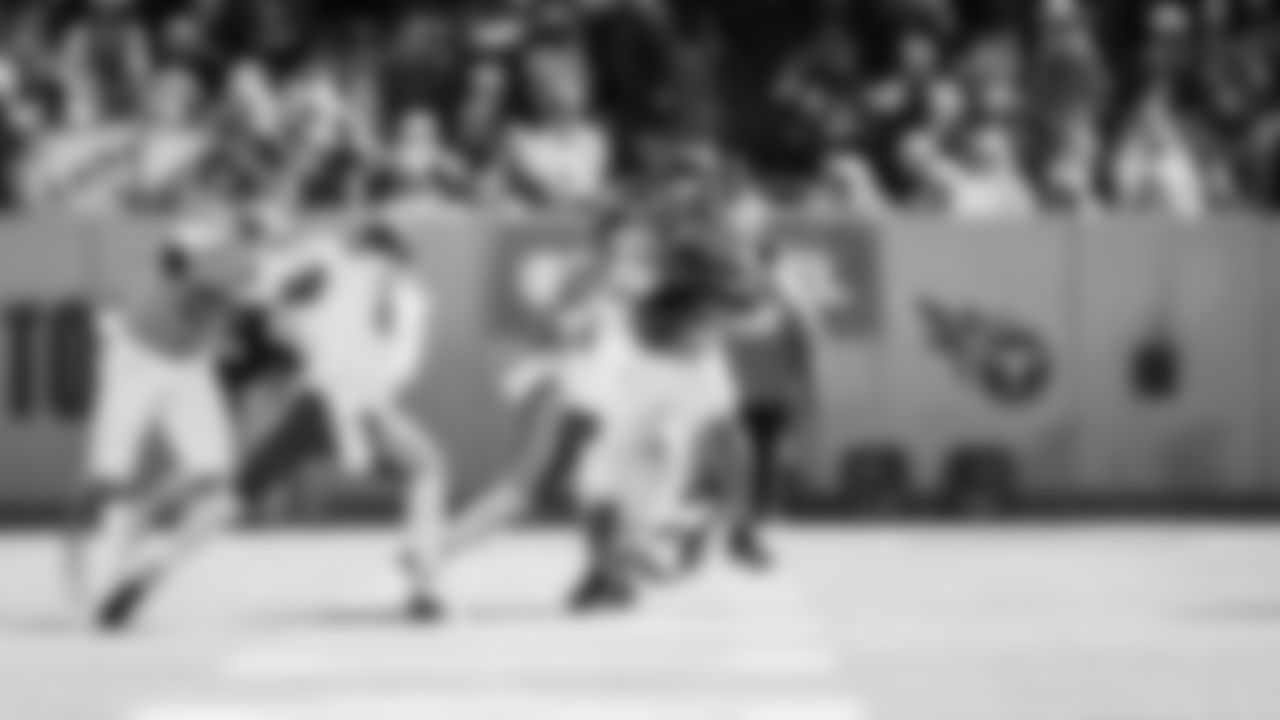 The Tennessee Titans and the Kansas City Chiefs compete at Nissan Stadium on December 21, 2025 in Nashville, TN. Photo By Jessie Rogers/Tennessee Titans