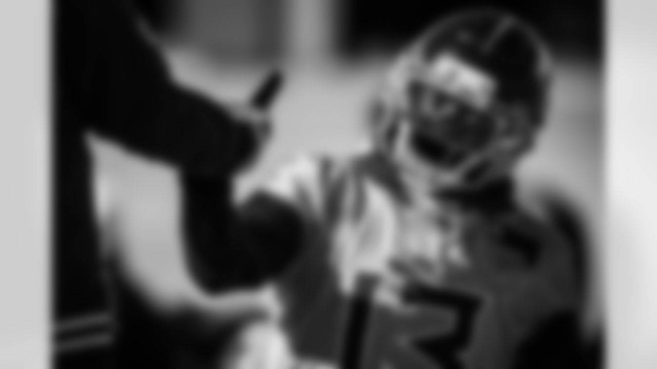 Wide receiver James Proche II #13 of the Tennessee Titans during practice at the Ascension Saint Thomas Sports Park on November 28, 2025 in Nashville, TN. Photo By Beau Brune/Tennessee Titans