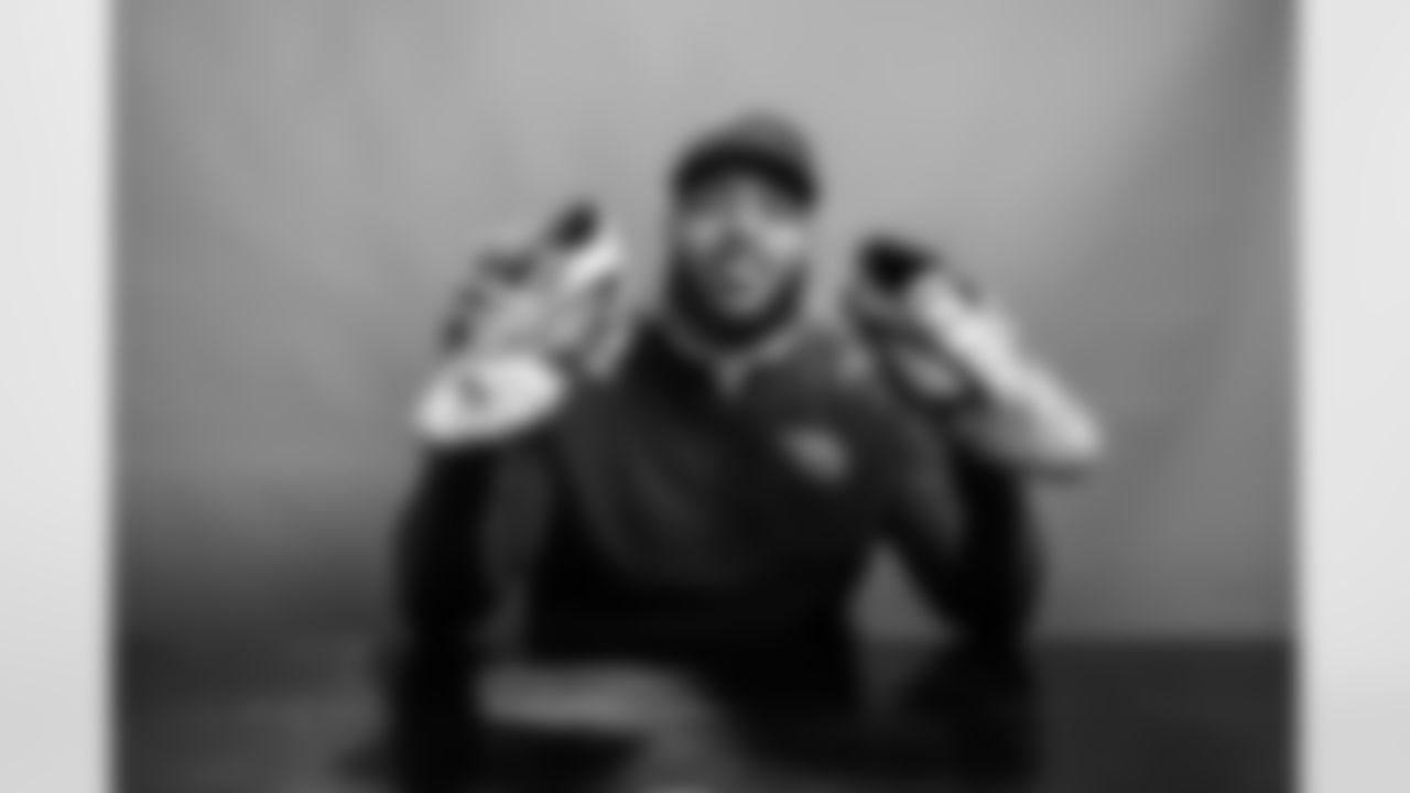 Defensive tackle Jeffery Simmons #98 of the Tennessee Titans for My Cause my Cleats shot on November 14, 2025 in Nashville, TN. Photo By Donald Page/Tennessee Titans