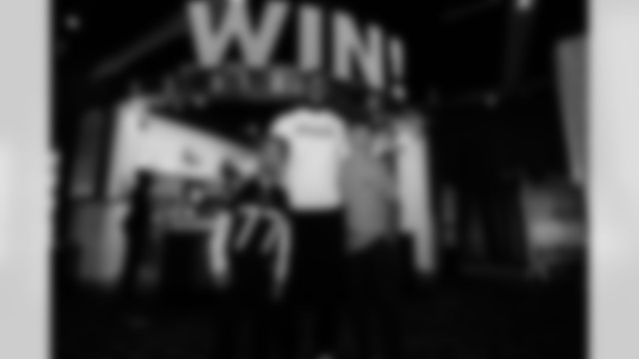 Crucial Catch Week Hope Kids on October 13, 2025 in Nashville, TN. Photo By Beau Brune/Tennessee Titans