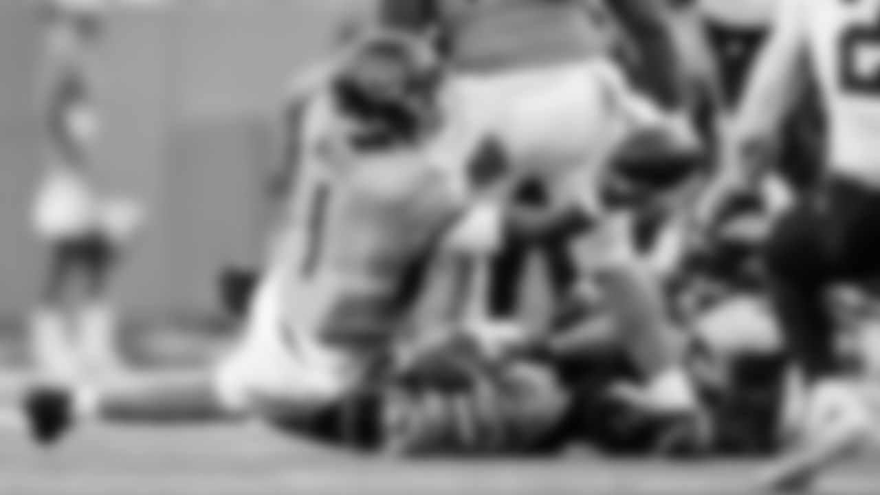 Quarterback Cam Ward #1 of the Tennessee Titans during the game between the Tennessee Titans and the New Orleans Saints at Nissan Stadium on December 28, 2025 in Nashville, TN. Photo By Jessie Rogers/Tennessee Titans