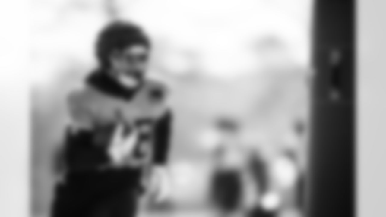 Tight end David Martin-Robinson #88 of the Tennessee Titans during practice at the Ascension Saint Thomas Sports Park on December 3, 2025 in Nashville, TN. Photo By Jessie Rogers/Tennessee Titans