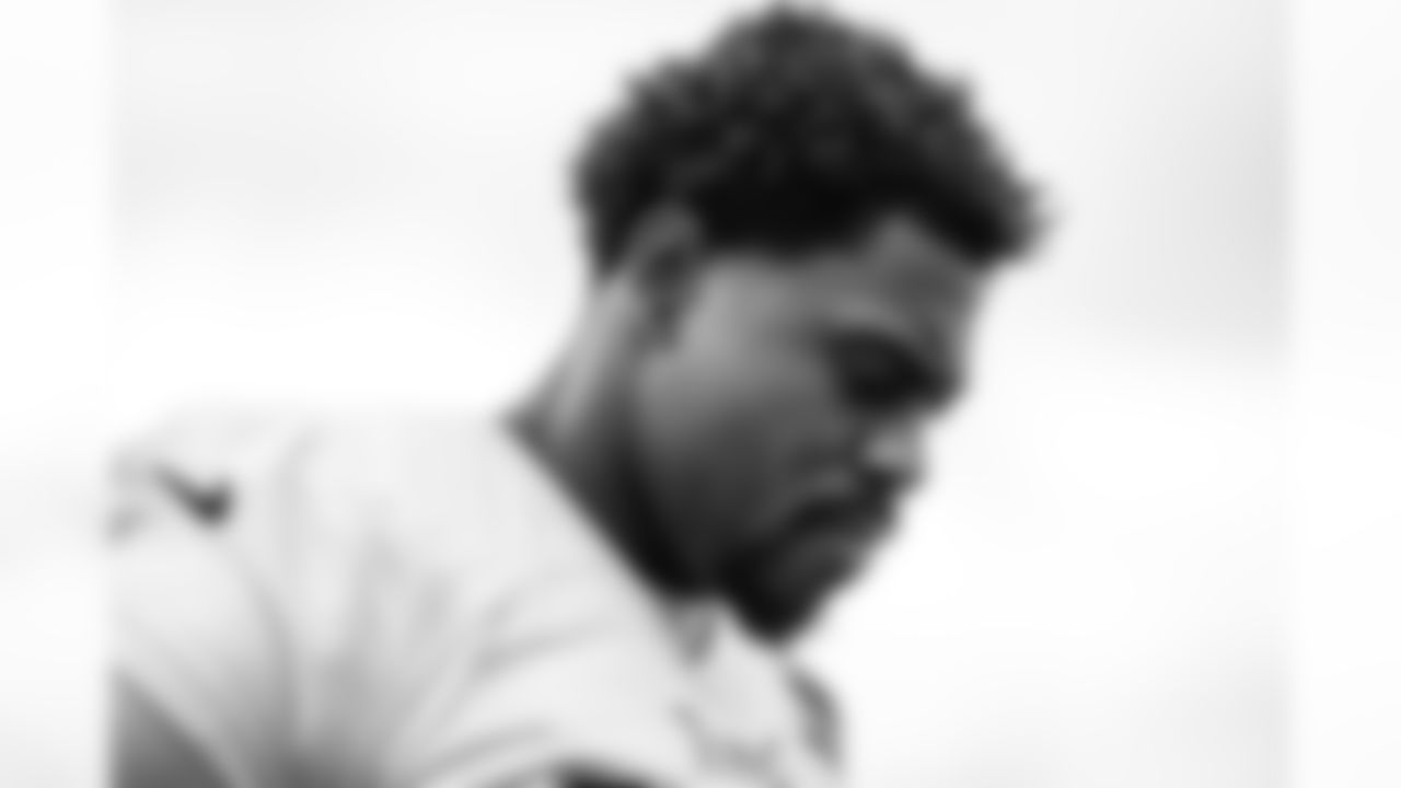 Defensive end Sebastian Joseph-Day #69 of the Tennessee Titans during practice at the Ascension Saint Thomas Sports Park on October 30, 2025 in Nashville, TN. Photo By Donald Page/Tennessee Titans