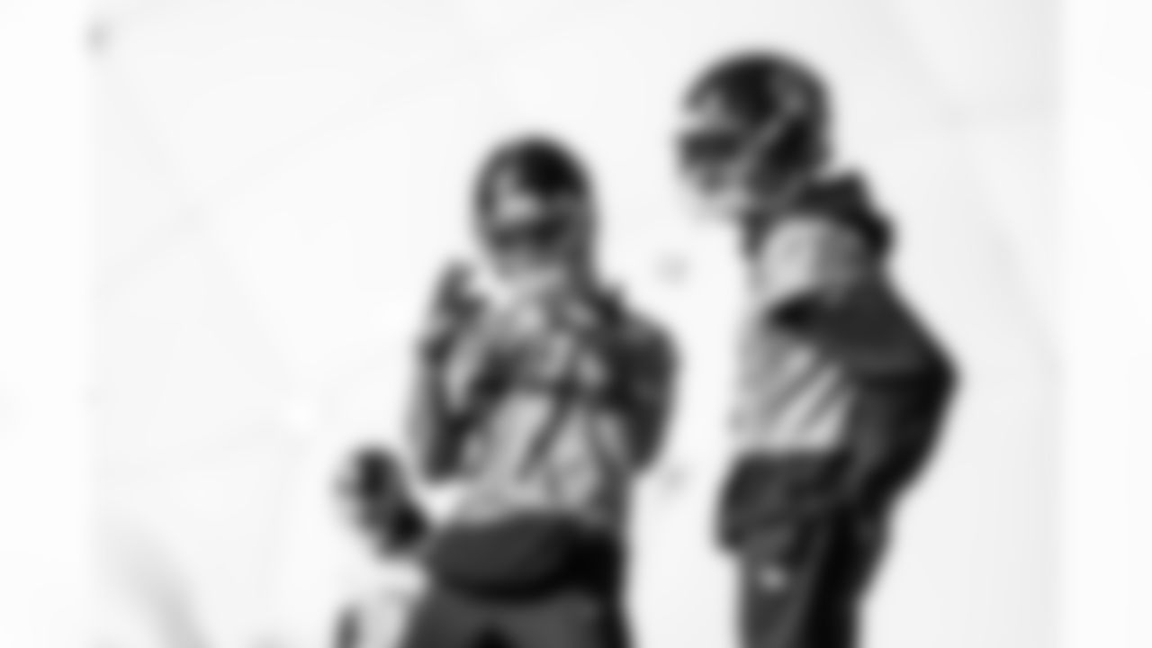 Wide receiver Xavier Restrepo #87 of the Tennessee Titans during practice at the Ascension Saint Thomas Sports Park on December 19, 2025 in Nashville, TN. Photo By Jessie Rogers/Tennessee Titans