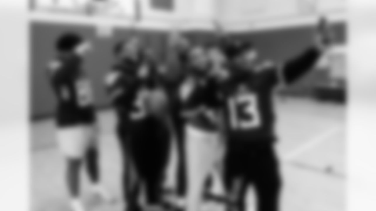 Take A Titan To School hosted at Park Avenue Elementary School on December 16, 2025 in Nashville, TN. Photo By Jessie Rogers/Tennessee Titans