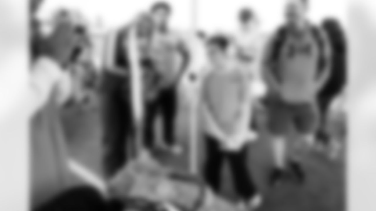 Salute to Service Field Day on November 13, 2025 in Clarksville, TN. Photo By Beau Brune/Tennessee Titans