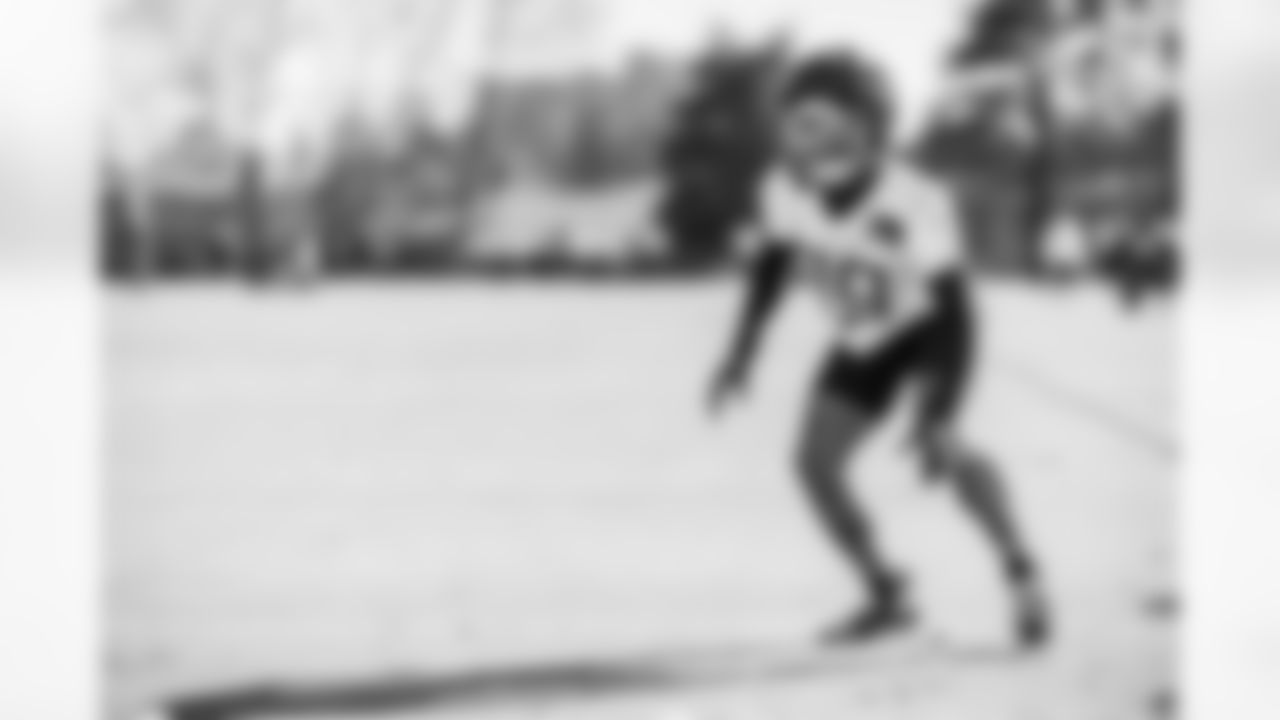 Cornerback Darrell Baker Jr. #39 of the Tennessee Titans during practice at the Ascension Saint Thomas Sports Park on November 26, 2025 in Nashville, TN. Photo By Donald Page/Tennessee Titans