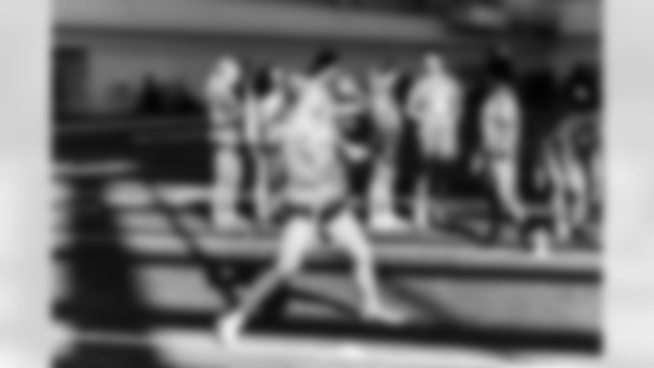 Local high school students participating in the Girls Flag Football College Showcase at Vanderbilt University on January 04, 2026 in Nashville, TN. Photo By Kaitlyn Hungerford/Tennessee Titans