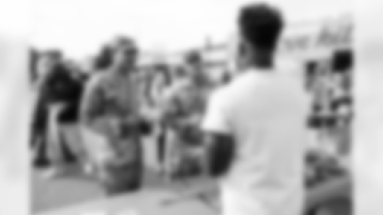 Salute to Service Tailgate on November 13, 2025 in Nashville, TN. Photo By Beau Brune/Tennessee Titans