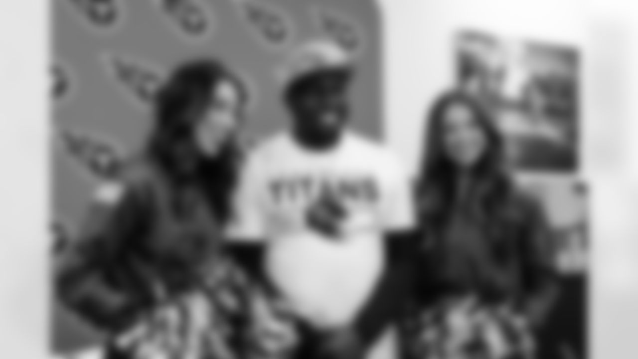 Tennessee Titans host 30 veterans from Wounded Warrior Project for a stadium tour and lunch on November 12, 2025 in Nashville, TN. Photo By Jessie Rogers/Tennessee Titans