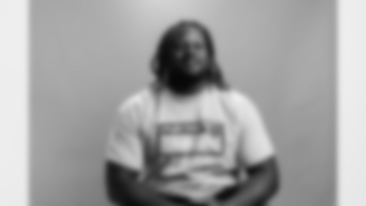 I Play For portrait at Ascension Saint Thomas Sports Park on October 10, 2025 in Nashville, TN. Photo By Donald Page/Tennessee Titans