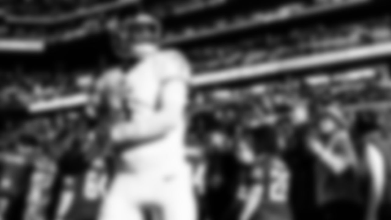 Quarterback Cam Ward #1 of the Tennessee Titans before the game between the Tennessee Titans and the Indianapolis Colts at Lucas Oil Stadium on October 26, 2025 in Indianapolis, IN. Photo By Donald Page/Tennessee Titans