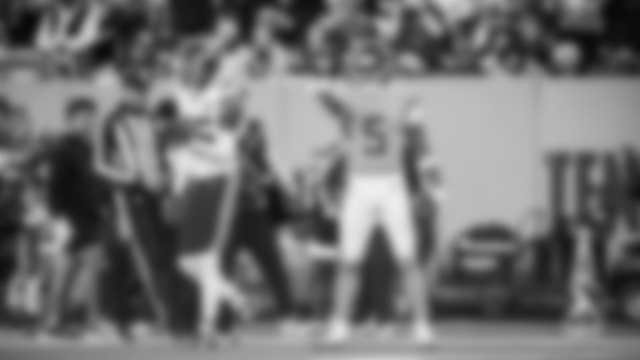 The Tennessee Titans and the Kansas City Chiefs compete at Nissan Stadium on December 21, 2025 in Nashville, TN. Photo By Jessie Rogers/Tennessee Titans