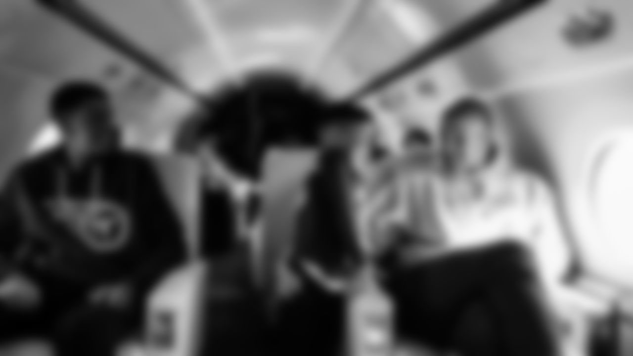 Head Coach Robert Saleh of the Tennessee Titans arrives in Nashville, TN on January 28, 2026. Photo by Donald Page/Tennessee Titans