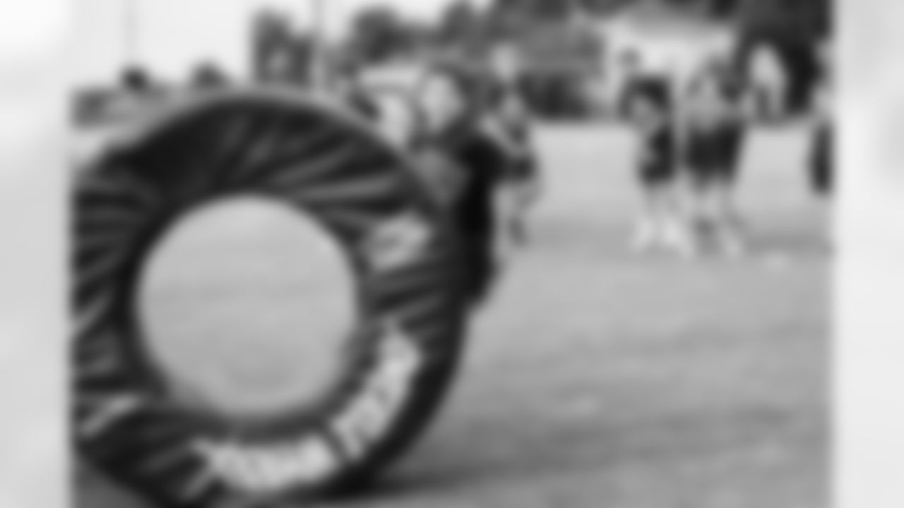 Tennessee Titans Youth Football Camp at Battle Ground Academy on May 31, 2025 in Nashville, TN. Photo By Donald Page/Tennessee Titans