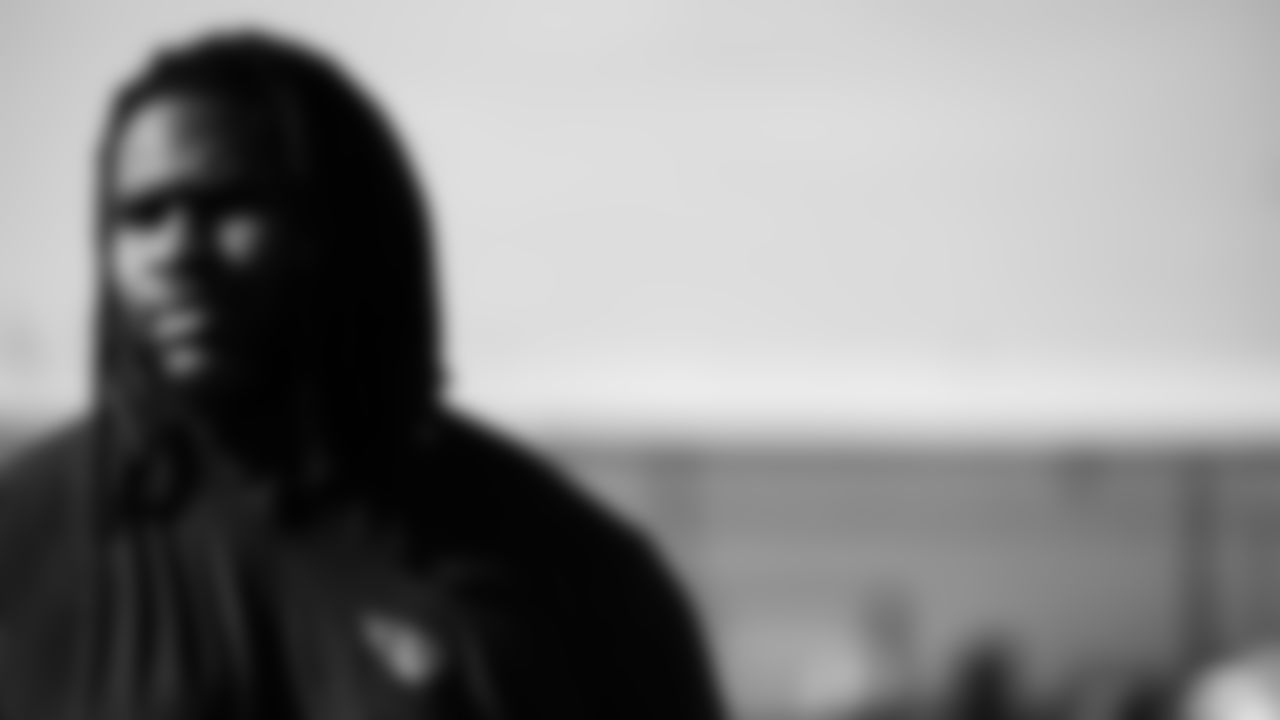 Defensive tackle T'Vondre Sweat #93 of the Tennessee Titans during the travel day at the Nashville International Airport on January 03, 2026 in Nashville, TN. Photo by Jessie Rogers/Tennessee Titans