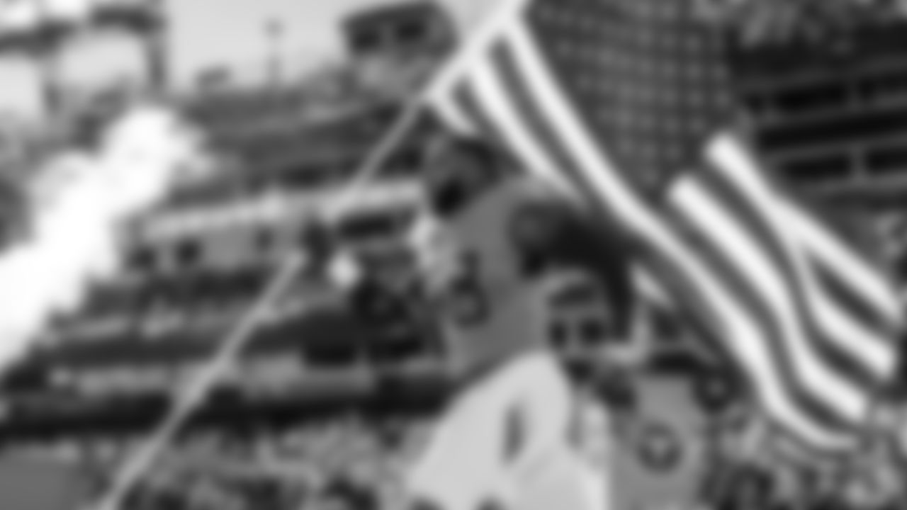 during the game between the Tennessee Titans and the Houston Texans at Nissan Stadium on November 16, 2025 in Nashville, TN. Photo By Donald Page/Tennessee Titans