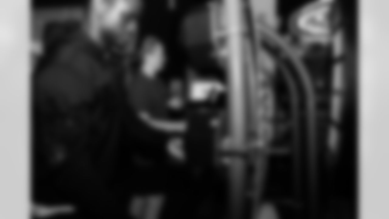 Crucial Catch Week Hope Kids on October 13, 2025 in Nashville, TN. Photo By Beau Brune/Tennessee Titans