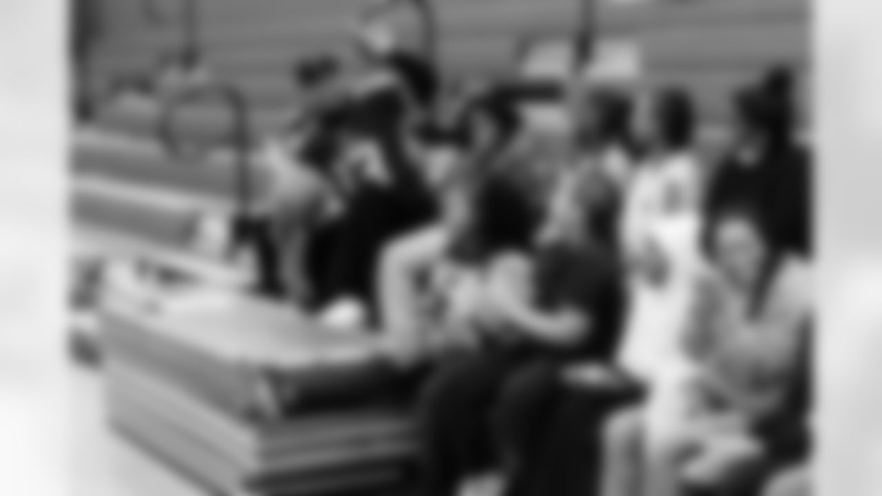 Take A Titan To School hosted at Park Avenue Elementary School on December 16, 2025 in Nashville, TN. Photo By Jessie Rogers/Tennessee Titans