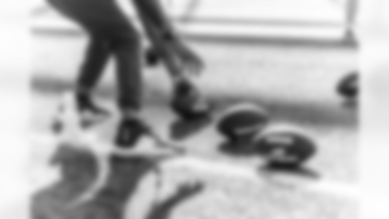 Local high school students participating in the Girls Flag Football College Showcase at Vanderbilt University on January 04, 2026 in Nashville, TN. Photo By Kaitlyn Hungerford/Tennessee Titans