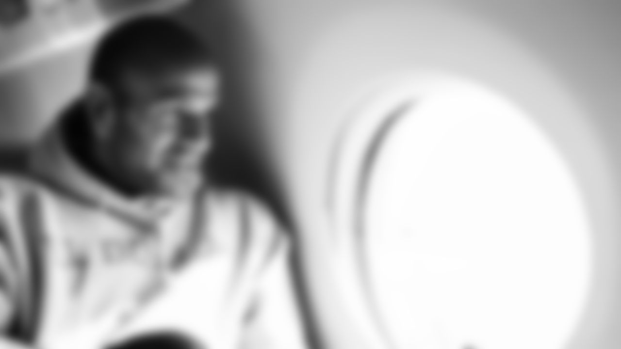 Head Coach Robert Saleh of the Tennessee Titans arrives in Nashville, TN on January 28, 2026. Photo by Donald Page/Tennessee Titans