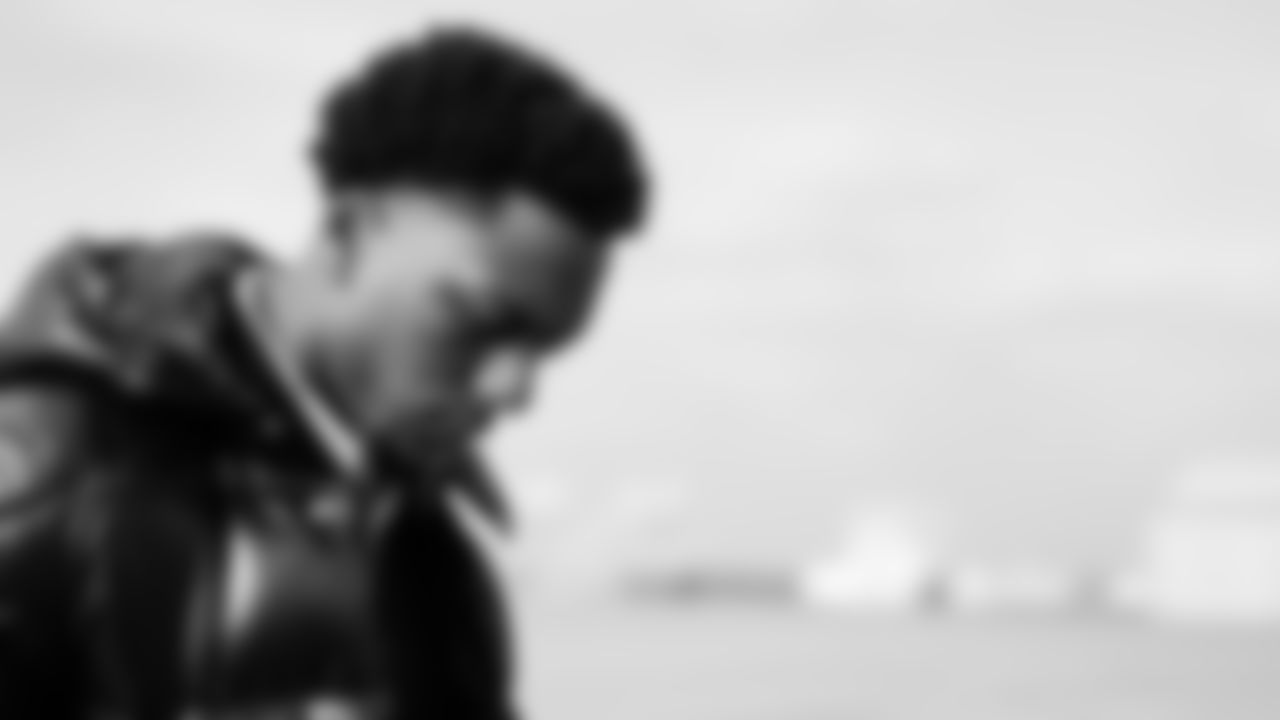 Cornerback Marcus Harris #26 of the Tennessee Titans during the travel day at the Nashville International Airport on December 06, 2025 in Nashville, TN. Photo by Jessie Roger/Tennessee Titans