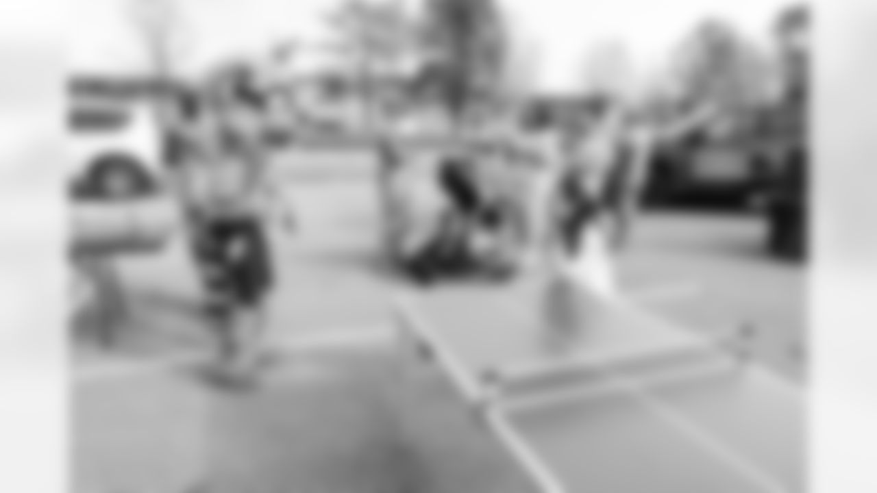 Salute to Service Tailgate on November 13, 2025 in Nashville, TN. Photo By Beau Brune/Tennessee Titans