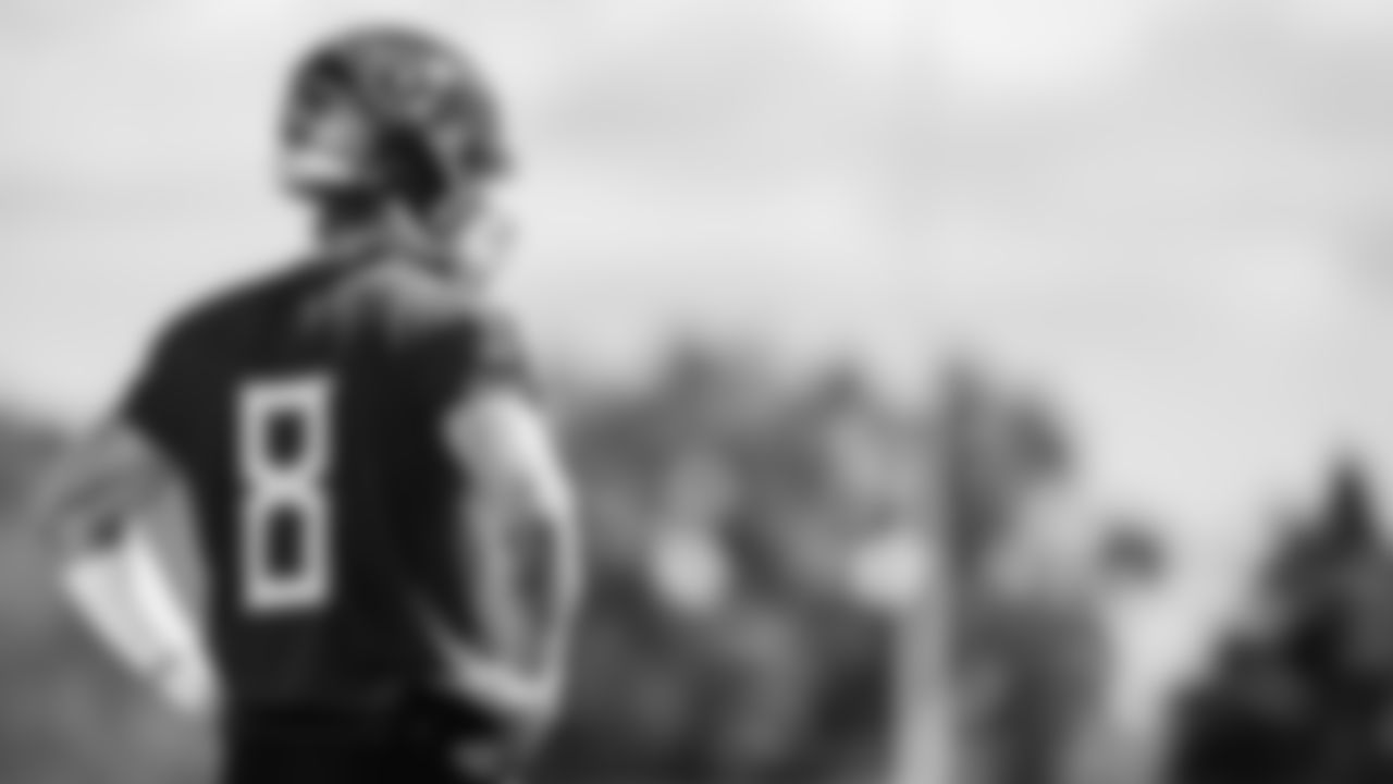 Quarterback Will Levis #8 of the Tennessee Titans during practice at Saint Thomas Sports Park on September 18, 2024 in Nashville, TN. Photo By Jessie Rogers/Tennessee Titans