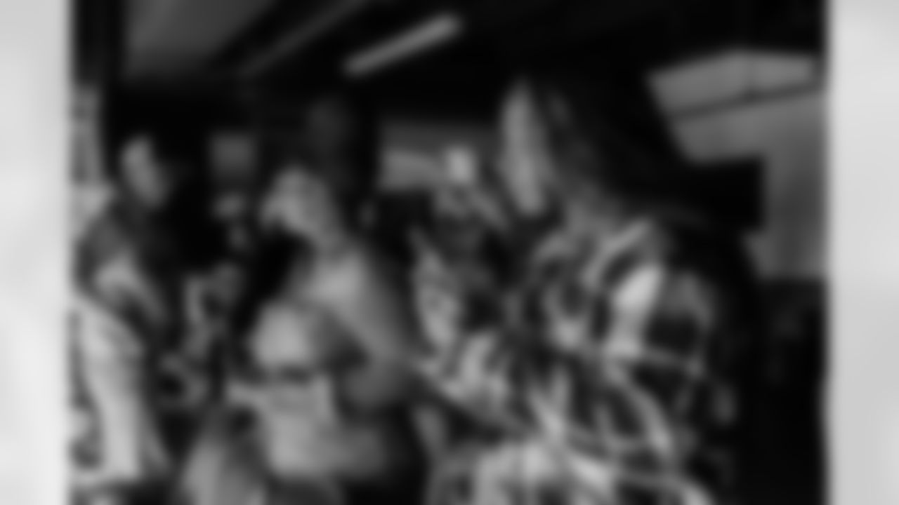 Tennessee Titans host 30 veterans from Wounded Warrior Project for a stadium tour and lunch on November 12, 2025 in Nashville, TN. Photo By Jessie Rogers/Tennessee Titans