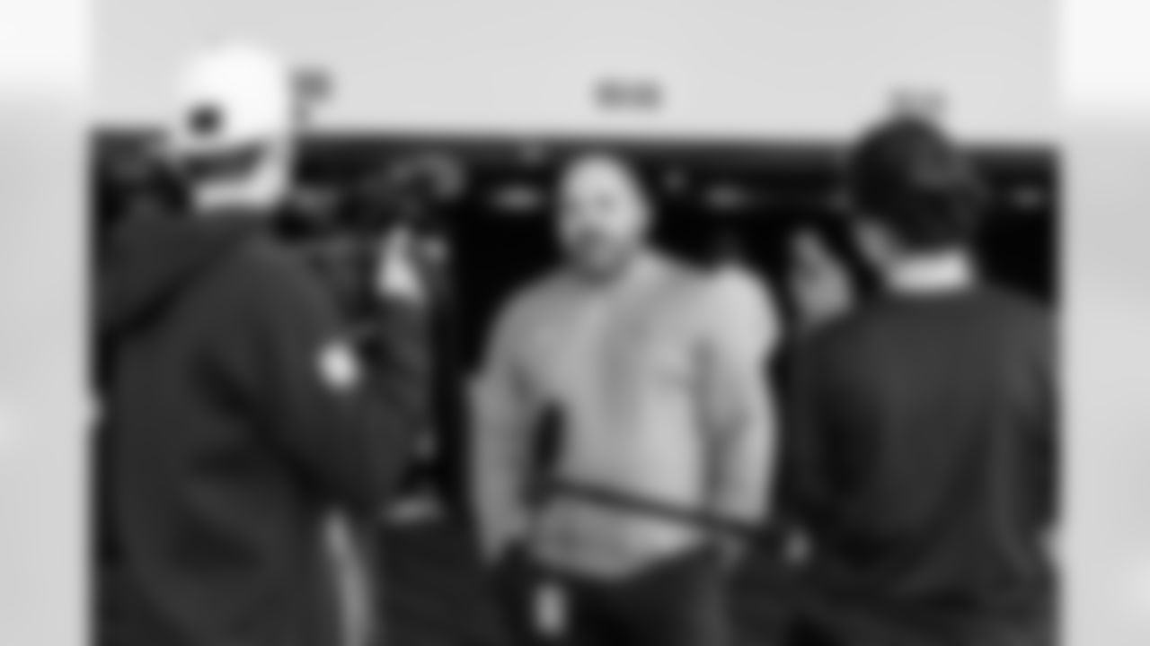 Tennessee Titans host a girls high school flag football media day at Nissan Stadium on February 18, 2026 in Nashville, TN. Photo By Jessie Rogers/Tennessee Titans