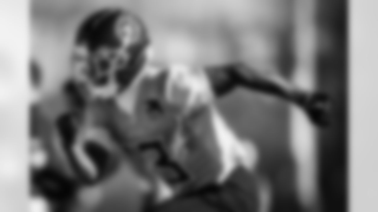 Wide receiver James Proche II #13 of the Tennessee Titans during practice at the Ascension Saint Thomas Sports Park on January 1, 2026 in Nashville, TN. Photo By Jessie Rogers/Tennessee Titans